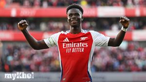 Arsenal Secures Historic 400th Premier League Home Win Against Southampton With Saka's Stellar Performance