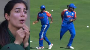 IND-W vs PAK-W: RCB Player's Horrific Fielding Leaves Fans and Players Stunned, Indian Fans Show No Mercy on Twitter