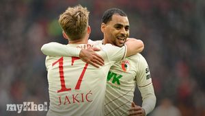 Augsburg Triumphs Over Borussia Dortmund 2-1 With Claude-Maurice's Two Goals