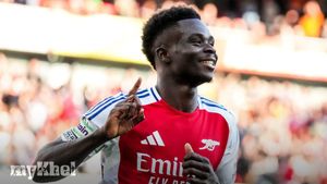 Mikel Arteta Praises Bukayo Saka's Unbelievable Maturity And Performance For Arsenal