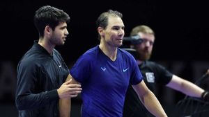 Alcaraz beats Nadal in emotional 6 Kings Slam semi-final