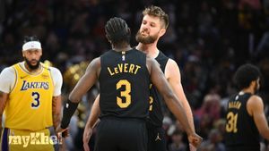 Cleveland Cavaliers Secure Victory Over Los Angeles Lakers; Bronny James Scores First Points In NBA