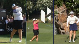 Hero Women's Indian Open 2024: De Roey, Hewson Share Lead in Gurugram; Hitaashee, Mannat Among Top Indians