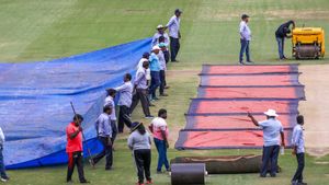 India vs Bangladesh 3rd T20I: Ground covered due to rain on Friday, will rain play spoilsport in Hyderabad?