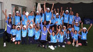Women's T20 WC 2024: India and England Women stars visit ICC Cricket4Good Clinic