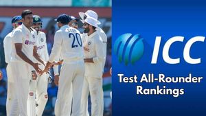 ICC Test All-Rounder Rankings: Ravindra Jadeja and Ravichandran Ashwin Steady at Top Two; Bumrah Drops Two Spots