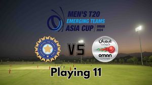 IND-A vs OMA Playing 11, Emerging Teams Asia Cup 2024: Probable Lineup for India A vs Oman, Match 12