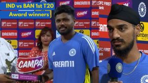 India vs Bangladesh Awards Ceremony, 1st T20I: Man of The Match, Post Match Presentation, Scorecard, and Records