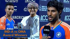 India A vs Oman Awards Winners, Emerging Teams Asia Cup 2024: IND-A vs OMA Man of The Match, Post Match Presentation, Scorecard and Records