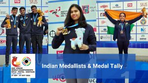 ISSF Junior World Championships 2024: Indian Medallists & Medal Tally on October 3