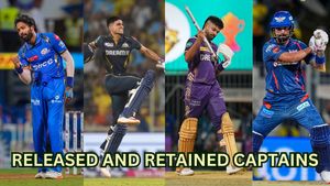 IPL Retention 2025: Major Captaincy Shifts as Teams Restructure for the Mega Auction
