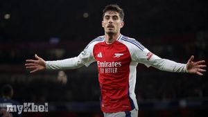 Mikel Arteta Commends Kai Havertz For Unbelievable Performance In Champions League Win Over PSG