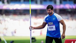 India's Javelin thrower Kishore Kumar Jena wins Sportslogon Player of the Year Award, felicitated in Bhubaneswar