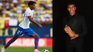 Ballon d'Or 2024: Lamine Yamal beats Real Madrid player to become youngest recipient of Kopa Trophy