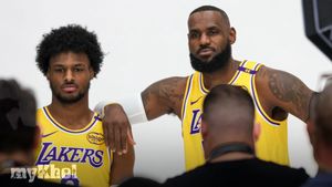 LeBron James Expresses Joy In Playing Alongside Son Bronny For The Lakers