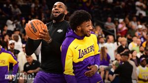 LeBron James Reflects On Playing With Son Bronny In Historic NBA Game