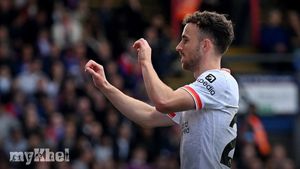 Liverpool Triumphs Over Crystal Palace With Diogo Jota's Early Goal In Premier League Clash