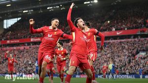 Liverpool Triumphs Over Chelsea 2-1 As Curtis Jones Nets Late Winner At Anfield