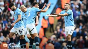 Kovacic's Two Goals Propel Manchester City To 3-2 Win Against Fulham In Premier League Clash