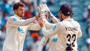 IND vs NZ 2nd Test: Mitchell Santner Claims Career Best Figures as New Zealand Bundle Out India For 156