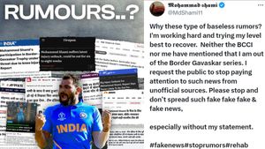 Mohammed Shami calls reports of his knee injury 'fake news' and 'baseless rumours'