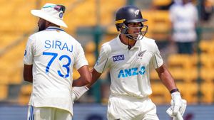 IND vs NZ 1st Test: New Zealand End 36-Year Wait with Historic Win Against India; Sarfaraz-Pant Heroics In Vain