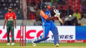 IND vs BAN: Sanju Samson Slams Second Fastest T20I Century by Indian, Smashes 5 Consecutive Sixes in an Over