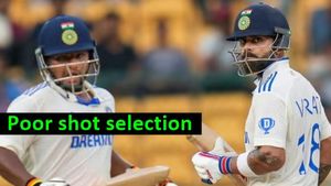 IND vs NZ: How Reckless Shots from Virat Kohli, Rishabh Pant and Sarfaraz Khan Hurt India's Chances in Pune