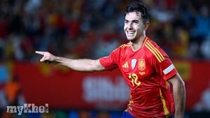 Spain Triumphs 1-0 Against Denmark With Zubimendi's Late Goal In Nations League Match