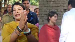 Haryana Election 2024: Vinesh Phogat visits counting centre in Jind, takes lead after Latest Round