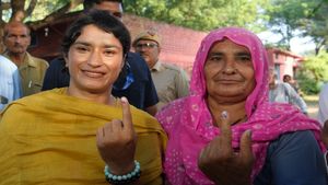 Vinesh Phogat secures Victory from Julana amid BJP's huge Haryana Triumph