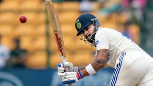 IND vs NZ: Virat Kohli Joins Elite Company, Becomes Fourth Indian Batter to Score 9000 Test Runs