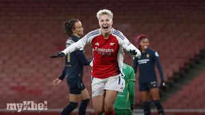 Lina Hurtig's Late Winner Secures Arsenal's Spot In Champions League Quarter-Finals
