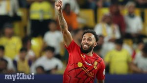 Aubameyang's Late Goal Secures Victory For Al-Qadsiah Against Al-Nassr, Ending Their Unbeaten Streak