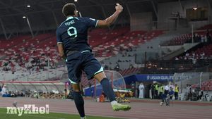 Kusini Yengi Scores Twice To Secure 2-2 Draw For Australia Against Bahrain In World Cup Qualifier