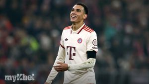 Bayern Munich Triumphs 1-0 Against Benfica As Musiala Scores Crucial Header