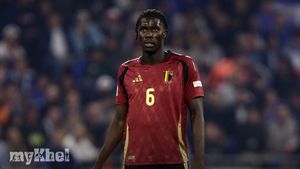 Belgium's Amadou Onana Calls For Patience To Emulate Golden Generation Success
