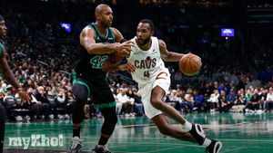 Cavaliers Face First Loss Of NBA Season Against Celtics In Thrilling Encounter