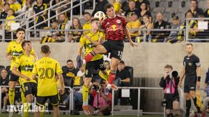 Columbus Crew Coach Wilfried Nancy Encourages Team To Stay Calm Before Red Bulls Playoff Match