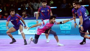 PKL 2024 Results: Dabang Delhi Dominate Jaipur Pink Panthers After UP Yoddhas Crush Tamil Thalaivas
