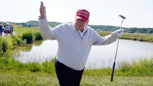 Charisma of USA President-elect Donald Trump has a connect with golf and sports at large
