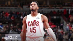 Cleveland Cavaliers' Donovan Mitchell Celebrates Being Part Of NBA History With Impressive 12-0 Start