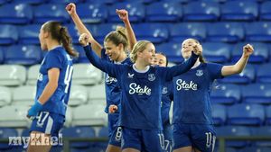 Everton Secures First Women's Super League Win Against Liverpool In Historic Derby