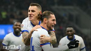 France Defeats Italy 3-1: Rabiot And Digne Shine In Nations League Match