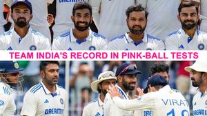 Three Wins, One Debacle: A Look at Team India's Journey Under the Pink Ball Spotlight