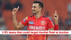 IPL 2025 auction: Three teams that may target Harshal Patel at Mega Auction