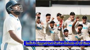 IND vs NZ Test: New Zealand Completes 3-0 Whitewash, Marking India's Biggest Test Series Defeat in History