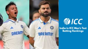 India in ICC Men's Test Batting Rankings: Yashasvi Jaiswal Secures No. 2 Spot, Virat Kohli Climbs Higher
