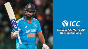 India in ICC Men's ODI Batting Rankings: Rohit, Gill, and Kohli Keep Top 10 Alive, Only 7 Indians in Top 100