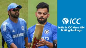 India in ICC Men's ODI Batting Rankings: Sharma, Gill, and Kohli Lead the Charge with Consistent Performances